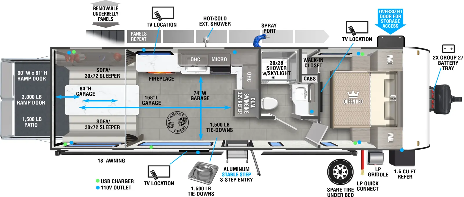 Salem Fsx 270RTK Floorplan